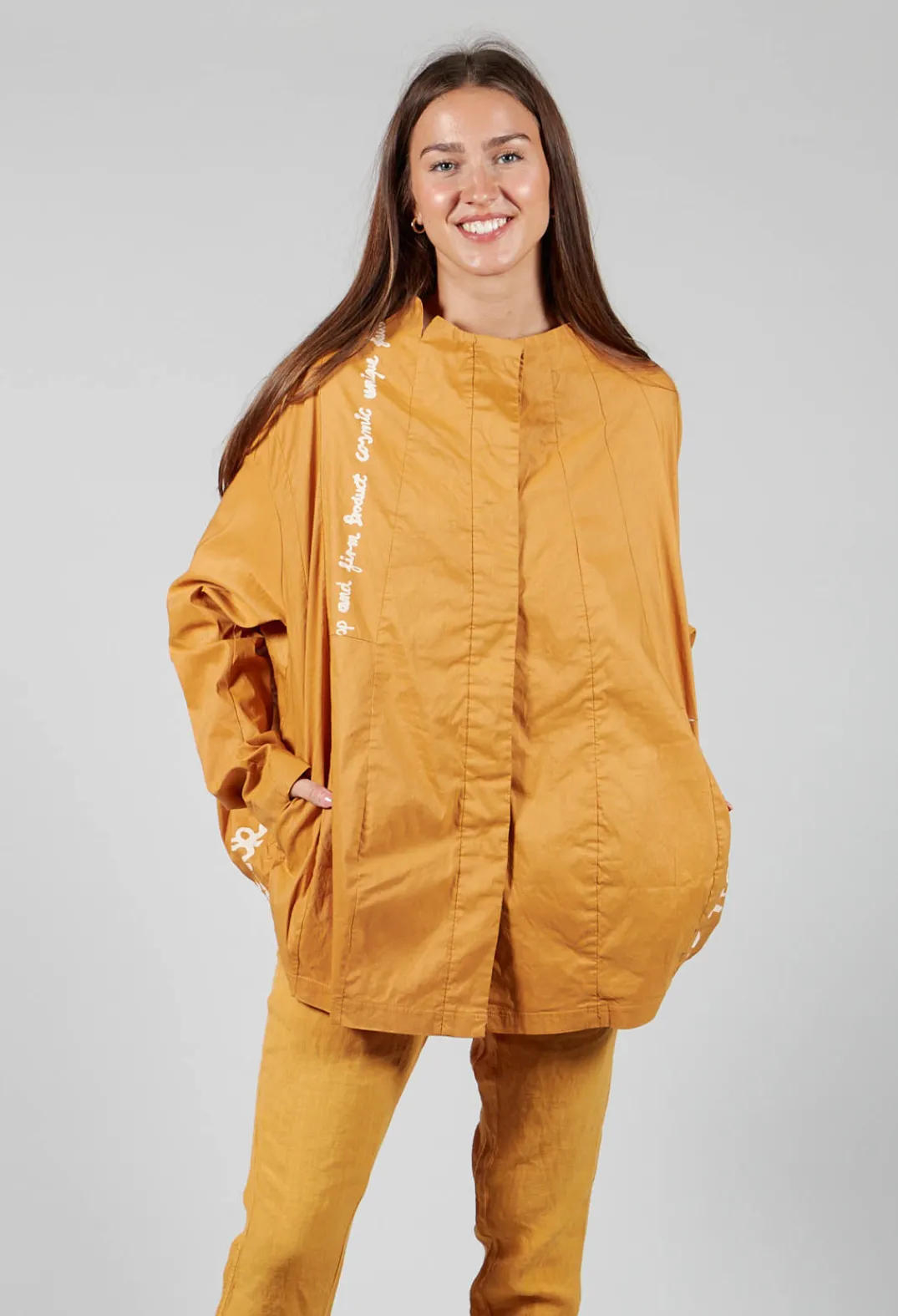 Rundholz Black Label Jackets^High Neck Jacket in Mango Print