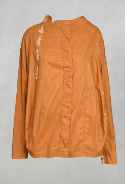 Rundholz Black Label Jackets^High Neck Jacket in Mango Print