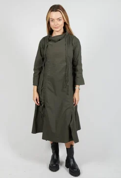 Rundholz Black Label Tops^High Neck Utility Style Dress in Jungle
