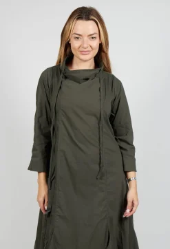 Rundholz Black Label Tops^High Neck Utility Style Dress in Jungle