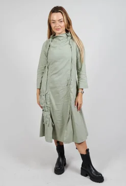 Rundholz Black Label Tops^High Neck Utility Style Dress in Defender