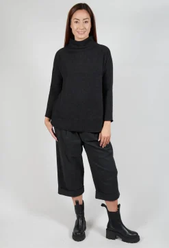 Album Di Famiglia Jackets^High Neck WS in Slate