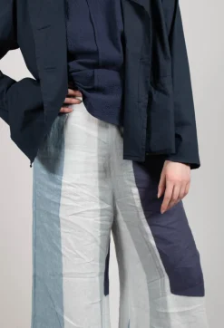 Elemente Clemente Trousers^High-Waisted Maki Trousers in Blue