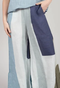 Elemente Clemente Trousers^High-Waisted Maki Trousers in Blue