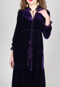 Bianco Levrin Dresses^Holly Dress in Violet