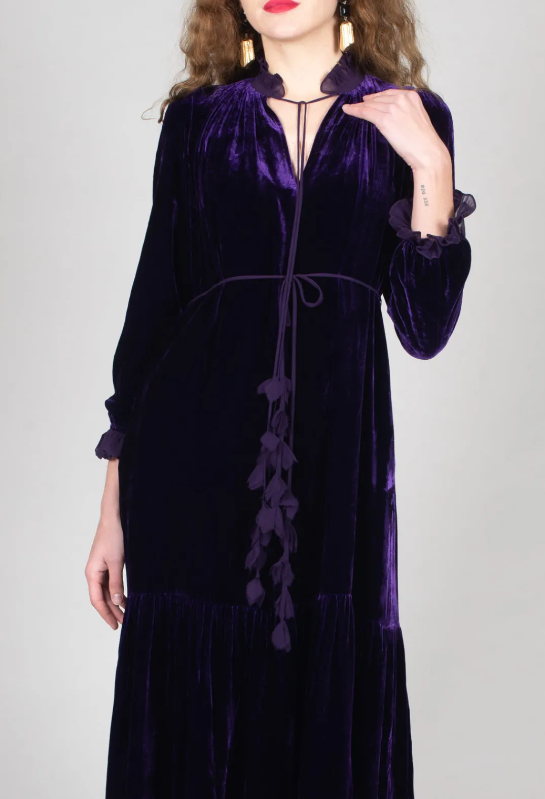 Bianco Levrin Dresses^Holly Dress in Violet