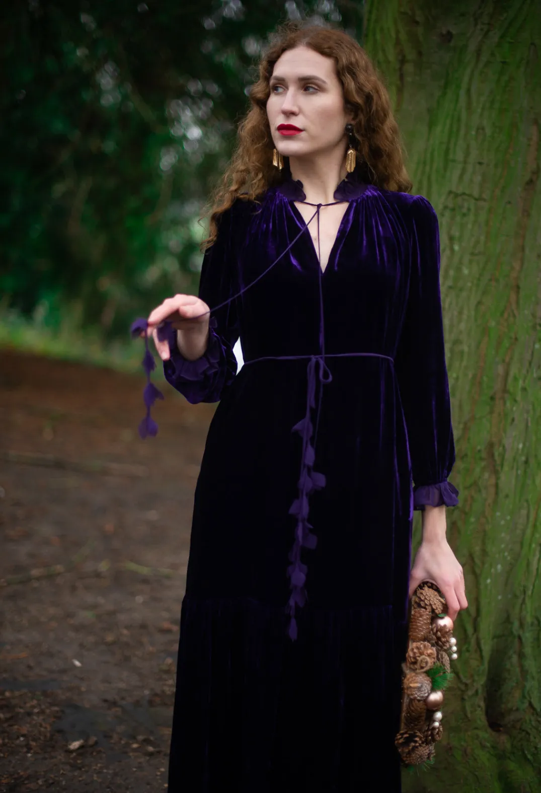 Bianco Levrin Dresses^Holly Dress in Violet