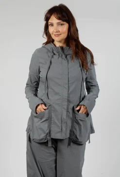 Rundholz Black Label Jackets^Hooded Utility Jacket in Rock