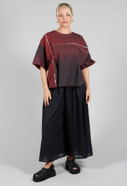 La Vaca Loca Tops^Huir Top in Lava Banner