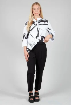 Xenia Design Shirts & Blouses^HULE Shirt in Black White Colourful
