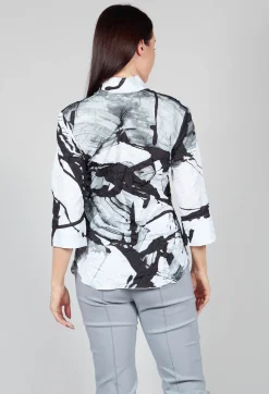 Xenia Design Shirts & Blouses^HULE Shirt in Black White Colourful