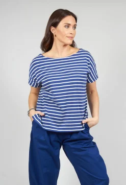 Mama B Shirts & Blouses^Ibisco R Stripe T-Shirt in Officina