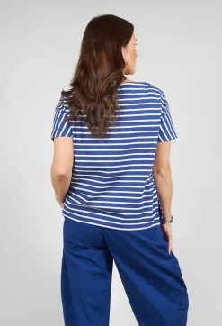 Mama B Shirts & Blouses^Ibisco R Stripe T-Shirt in Officina