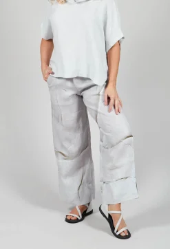 Elemente Clemente Trousers^Ido Printed Trousers in Greige