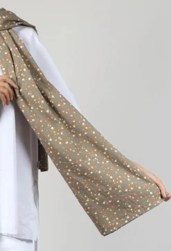 Ewa I Walla Scarves^Ilona Shawl in Brown Flower Print