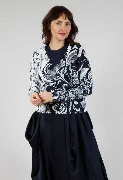High Cardigans^Include Cardigan in Floral Navy