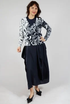 High Cardigans^Include Cardigan in Floral Navy