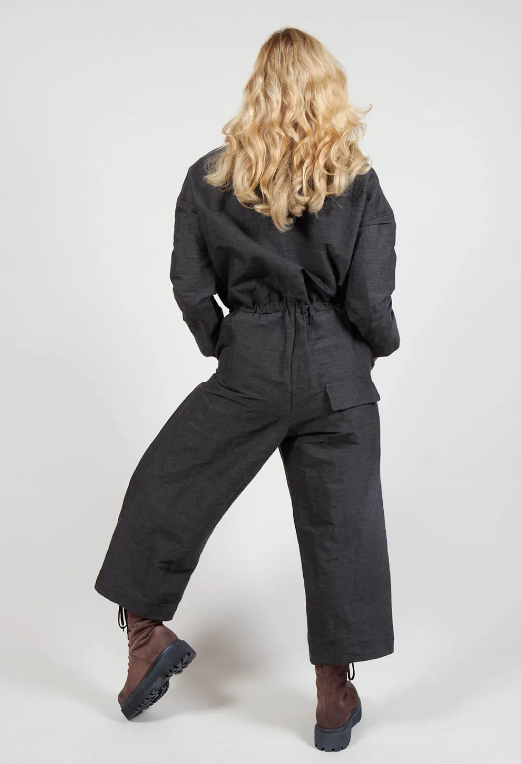 Album Di Famiglia Jumpsuits^Inox Jumpsuit in Slate