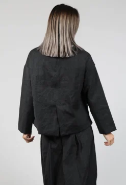 Album Di Famiglia Jackets^Inox Loose Blazer in Slate