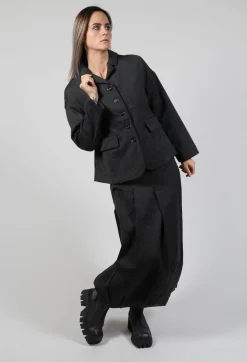 Album Di Famiglia Jackets^Inox Loose Blazer in Slate