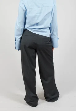 IXOS Trousers^Irene Straight Leg Trouser in Antracite