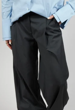 IXOS Trousers^Irene Straight Leg Trouser in Antracite