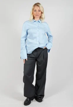 IXOS Trousers^Irene Straight Leg Trouser in Antracite