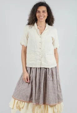 Ewa I Walla Shirts & Blouses^Iris Blouse in Bone White