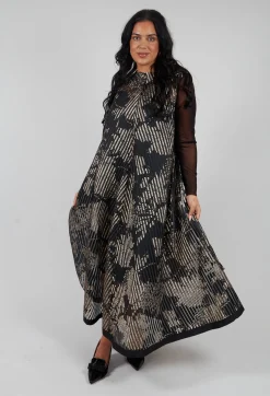 Xenia Design Dresses^Irmo Dress in Gold-Black