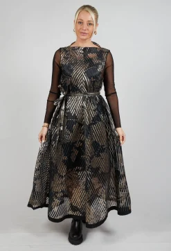 Xenia Design Dresses^Irmo Dress in Gold-Black