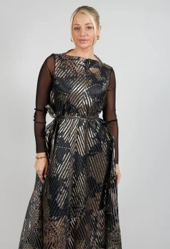 Xenia Design Dresses^Irmo Dress in Gold-Black