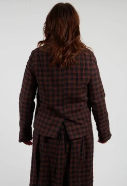 Aequamente Jackets^Jacket in Ebano Check
