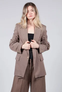 Malloni Jackets^Jacket Plagliaccio in Pecan