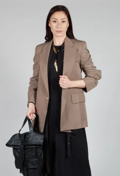 Malloni Jackets^Jacket Plagliaccio in Pecan
