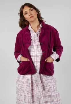 Hannoh Wessel Jackets^Jacket Vanille in Mulberry