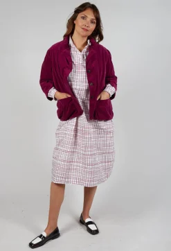 Hannoh Wessel Jackets^Jacket Vanille in Mulberry