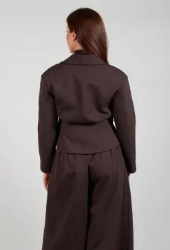 Mei Meij Jackets^Jacket with Wrap Over Front in Java