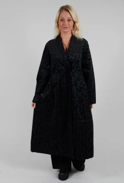 Amici Dresses^Jacquard Coat in Black