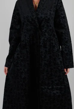 Amici Dresses^Jacquard Coat in Black