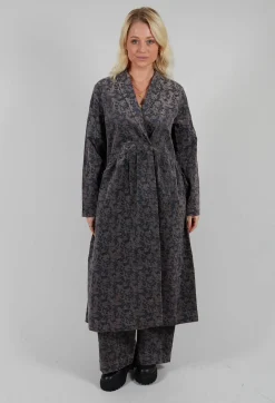Amici Dresses^Jacquard Coat in Iron