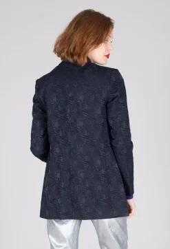 Beatrice B Jackets|Co-ords & Suits^Jacquard Double Breasted Jacket in Navy