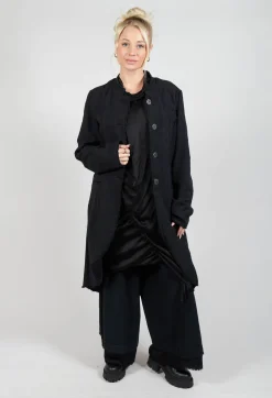 Sanctamuerte Jackets^Jacquard Jacket in Riciclato Nero