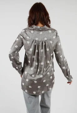 Sfizio Shirts & Blouses^Jacquard Shirt in Graphite