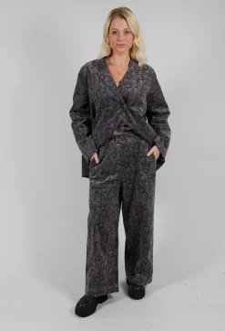 Amici Trousers^Jacquard Trousers in Iron