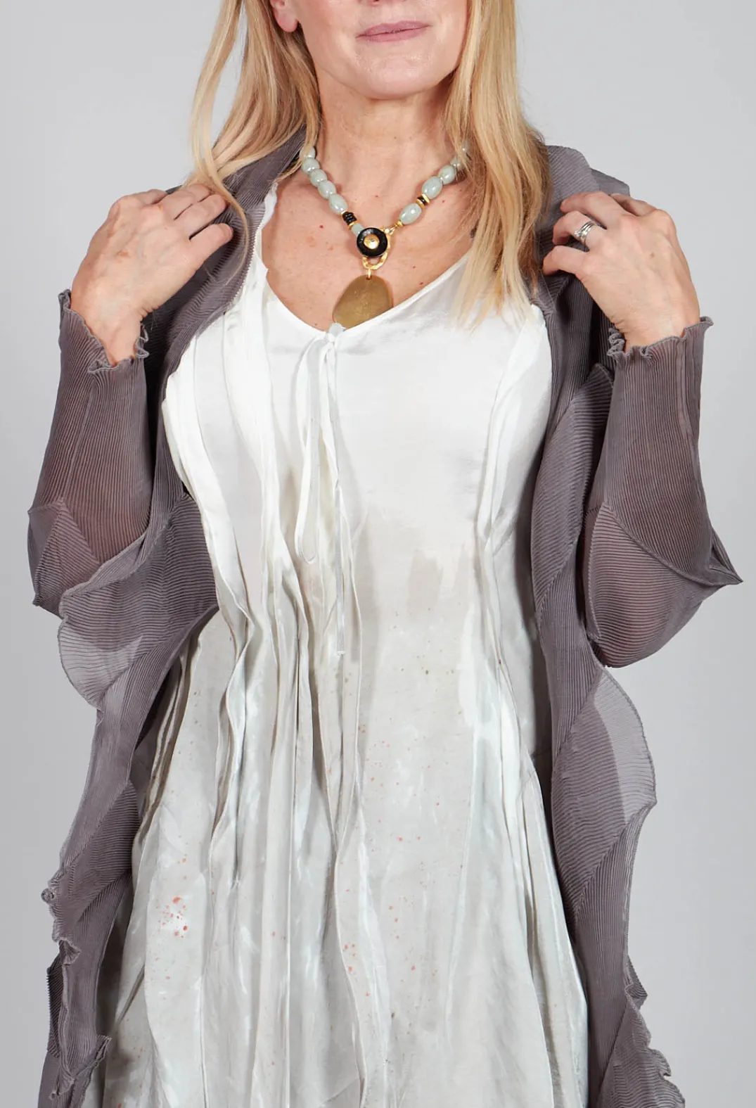 Alquema Coats^Jacqui Coat in Charcoal