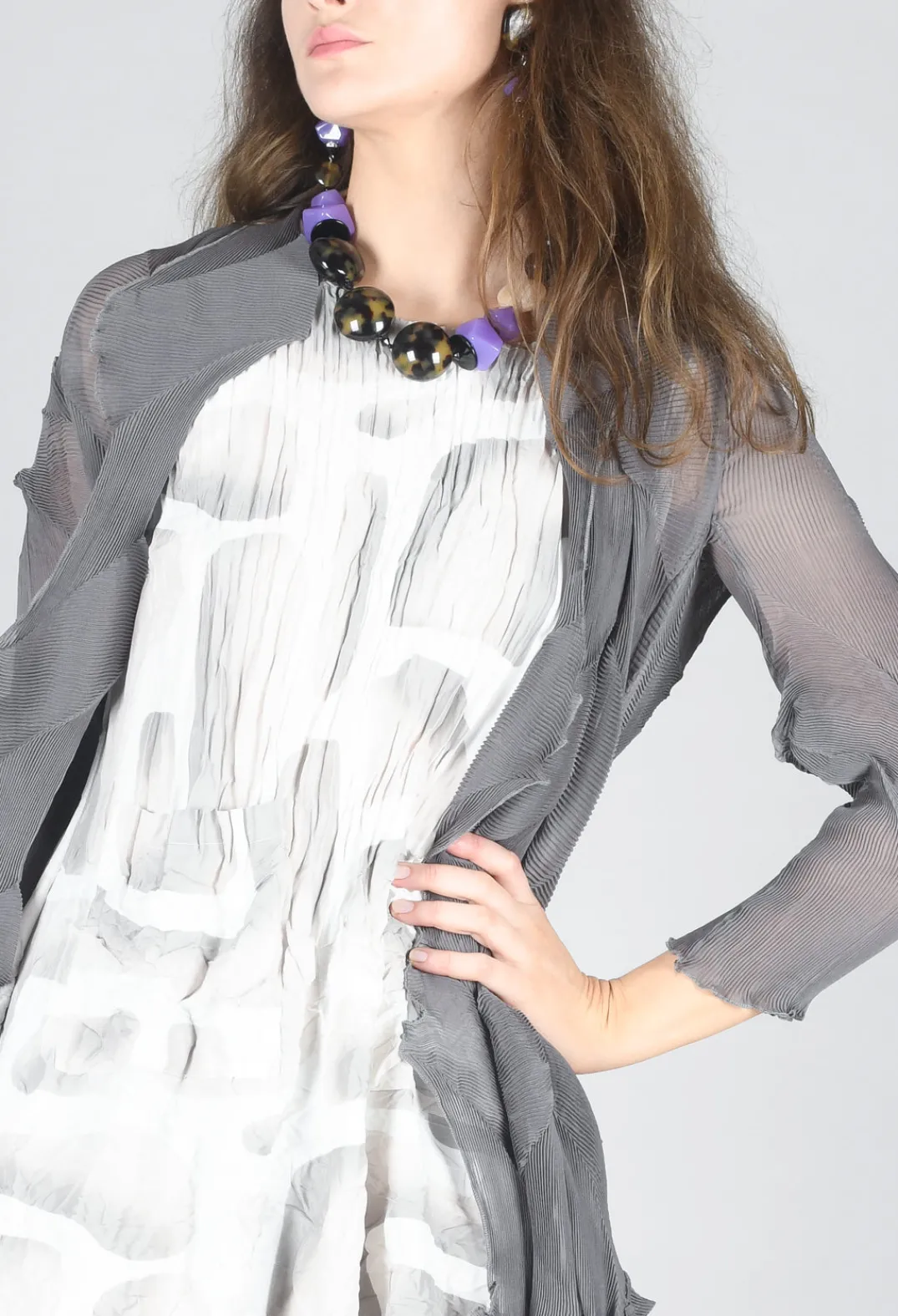 Alquema Coats^Jacqui Coat in Charcoal