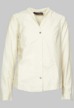 Jayko Shirts & Blouses^Jacy Shirt with Overlay Detail in White Clay