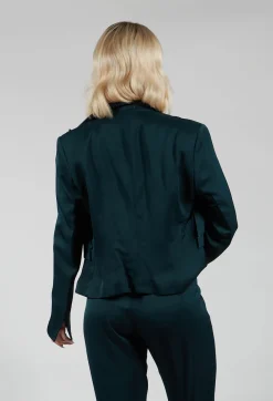T.ba Jackets|Co-ords & Suits^Jazz Jacket in Petroleum
