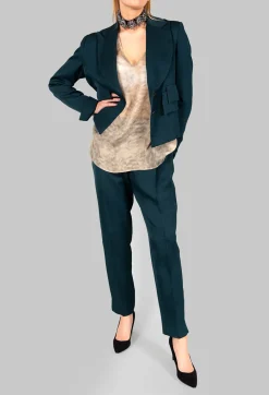 T.ba Jackets|Co-ords & Suits^Jazz Jacket in Petroleum