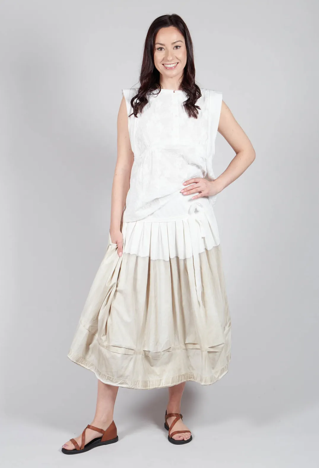 High Skirts^Jealousy Skirt in Beige